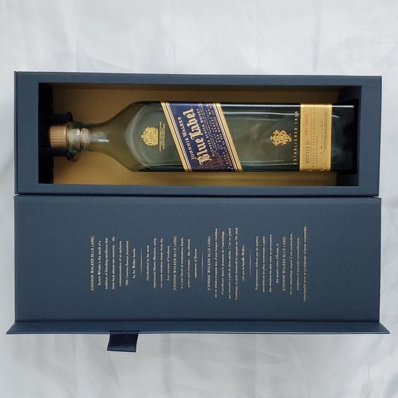 Johnnie Walker Blue Label box and empty bottle - Picture 5 of 5